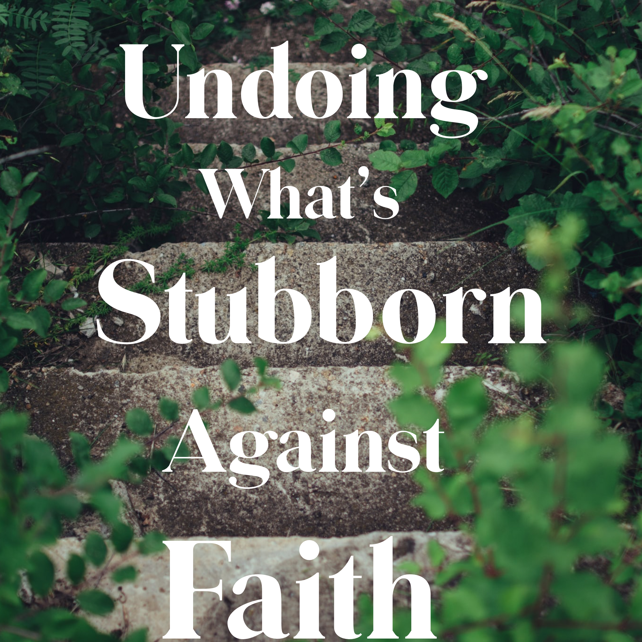 Undoing What's Stubborn Against Faith - 7/30/19